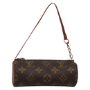 LOUIS VUITTON Monogram Papillon Pouch LV Auth 142325-1
