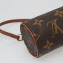 LOUIS VUITTON Monogram Papillon Pouch LV Auth 142325-13