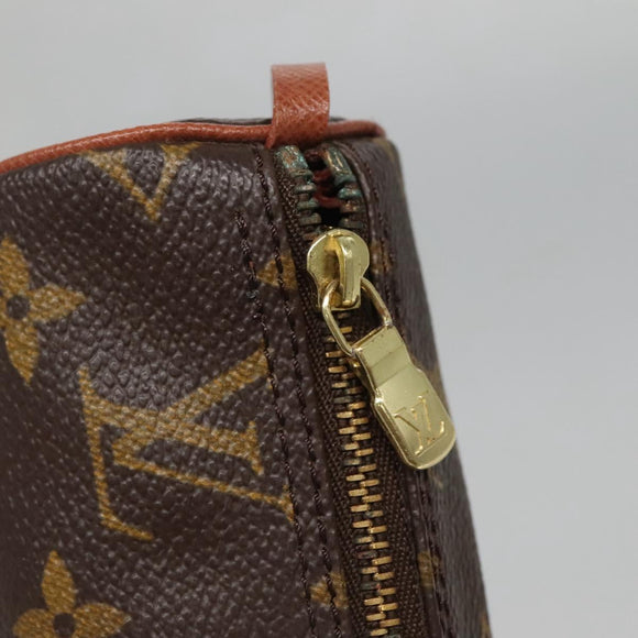 LOUIS VUITTON Monogram Papillon Pouch LV Auth 142325
