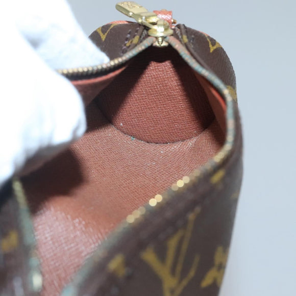 LOUIS VUITTON Monogram Papillon Pouch LV Auth 142325