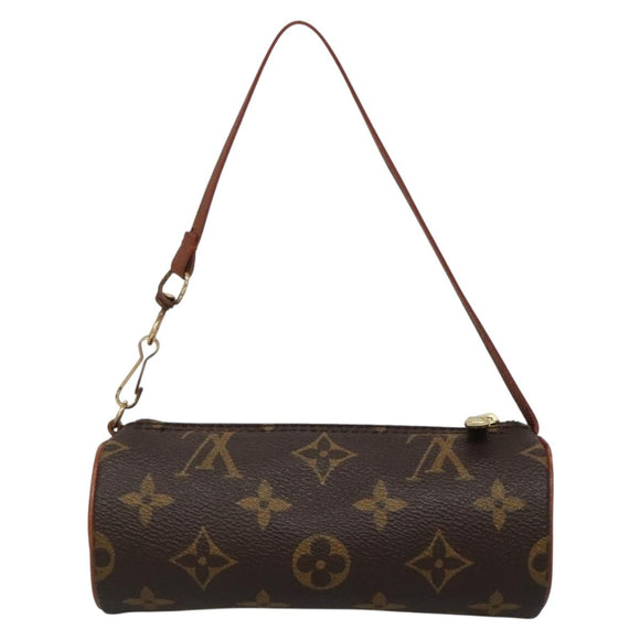 LOUIS VUITTON Monogram Papillon Pouch LV Auth 142325
