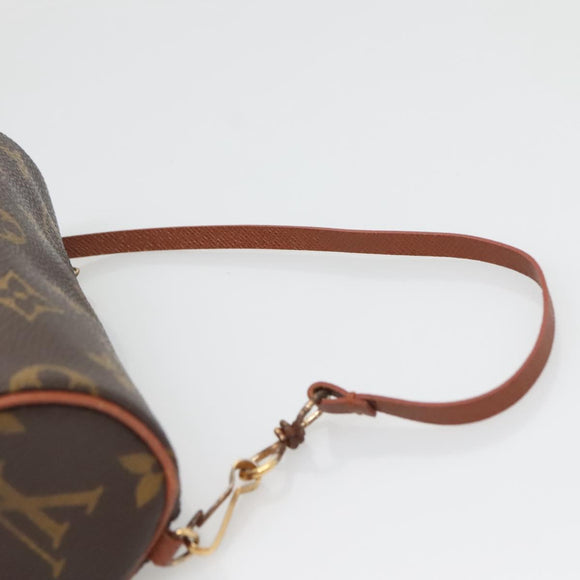 LOUIS VUITTON Monogram Papillon Pouch LV Auth 142325
