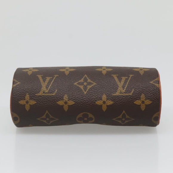 LOUIS VUITTON Monogram Papillon Pouch LV Auth 142325
