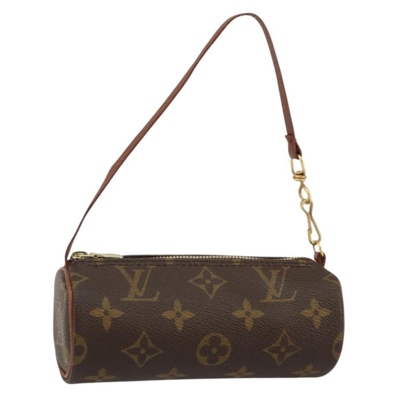 LOUIS VUITTON Monogram Papillon Pouch LV Auth 142326