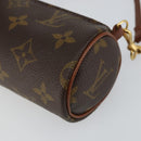 LOUIS VUITTON Monogram Papillon Pouch LV Auth 142326-14