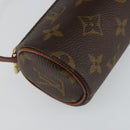 LOUIS VUITTON Monogram Papillon Pouch LV Auth 142326-15