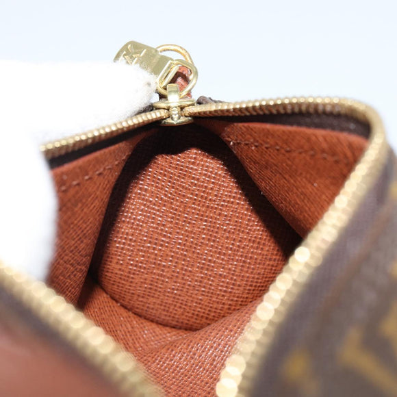 LOUIS VUITTON Monogram Papillon Pouch LV Auth 142326