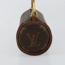 LOUIS VUITTON Monogram Papillon Pouch LV Auth 142326-3