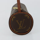LOUIS VUITTON Monogram Papillon Pouch LV Auth 142326-4