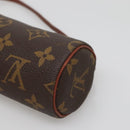 LOUIS VUITTON Monogram Papillon Pouch LV Auth 142327-16