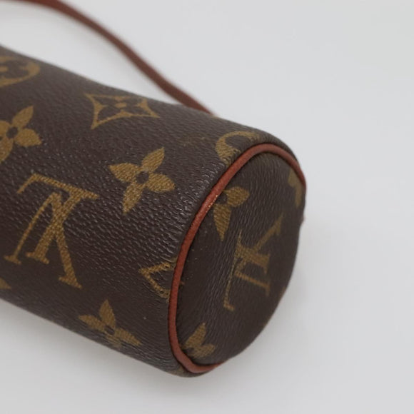 LOUIS VUITTON Monogram Papillon Pouch LV Auth 142327