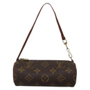 LOUIS VUITTON Monogram Papillon Pouch LV Auth 142327-13