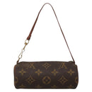 LOUIS VUITTON Monogram Papillon Pouch LV Auth 142327-2