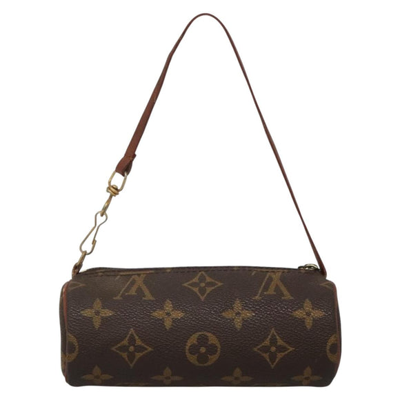 LOUIS VUITTON Monogram Papillon Pouch LV Auth 142327