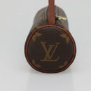 LOUIS VUITTON Monogram Papillon Pouch LV Auth 142327-3