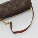LOUIS VUITTON Monogram Papillon Pouch LV Auth 142327-7