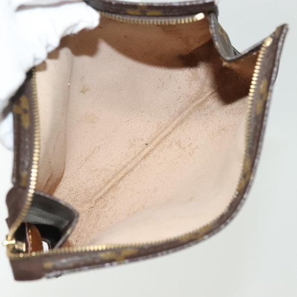 LOUIS VUITTON Monogram Poche Toilette 19 Pouch M47544 LV Auth 142328