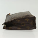 LOUIS VUITTON Monogram Poche Toilette 19 Pouch M47544 LV Auth 142328-4