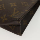 LOUIS VUITTON Monogram Poche Toilette 19 Pouch M47544 LV Auth 142328-14
