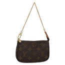 LOUIS VUITTON Monogram Mini Pochette Accessoires Pouch M58009 LV Auth 142329-1