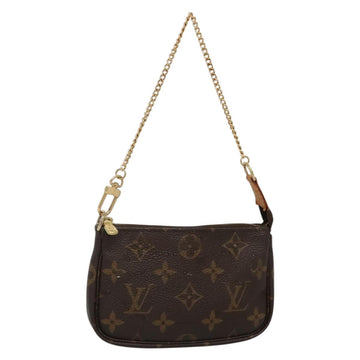 LOUIS VUITTON Monogram Mini Pochette Accessoires Pouch M58009 LV Auth 142329