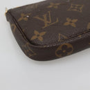 LOUIS VUITTON Monogram Mini Pochette Accessoires Pouch M58009 LV Auth 142329-16