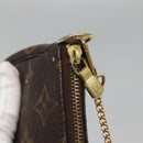 LOUIS VUITTON Monogram Mini Pochette Accessoires Pouch M58009 LV Auth 142329-20