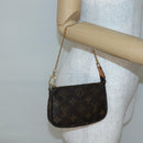 LOUIS VUITTON Monogram Mini Pochette Accessoires Pouch M58009 LV Auth 142329-23