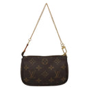 LOUIS VUITTON Monogram Mini Pochette Accessoires Pouch M58009 LV Auth 142329-2