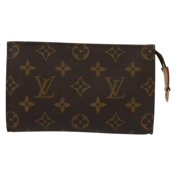 LOUIS VUITTON Monogram Bucket PM Accessory Pouch LV Auth 142330