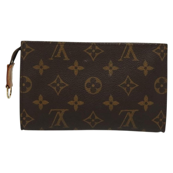 LOUIS VUITTON Monogram Bucket PM Accessory Pouch LV Auth 142330