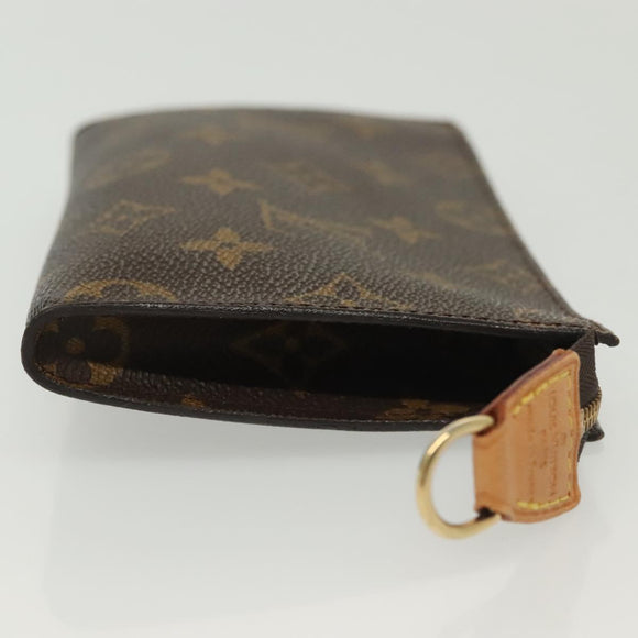 LOUIS VUITTON Monogram Bucket PM Accessory Pouch LV Auth 142330