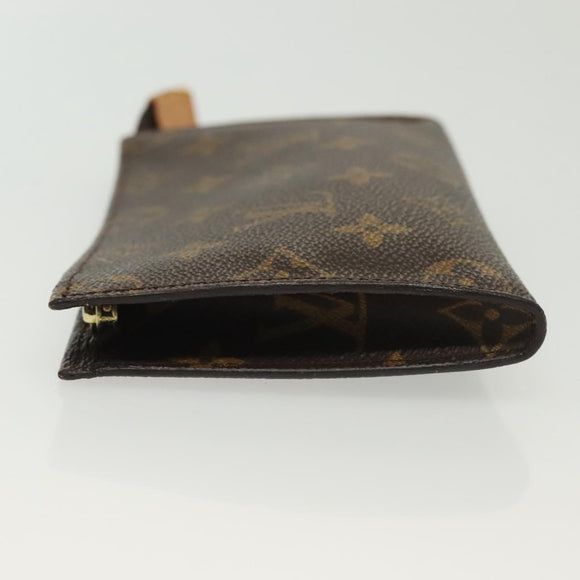 LOUIS VUITTON Monogram Bucket PM Accessory Pouch LV Auth 142330