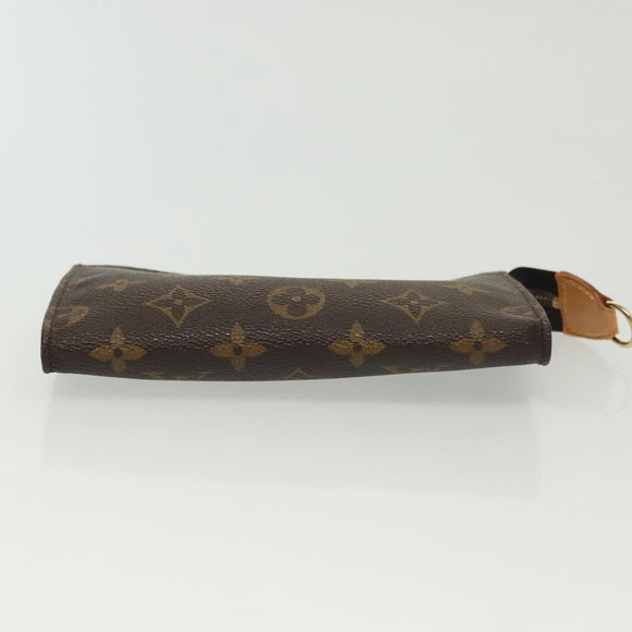 LOUIS VUITTON Monogram Bucket PM Accessory Pouch LV Auth 142330
