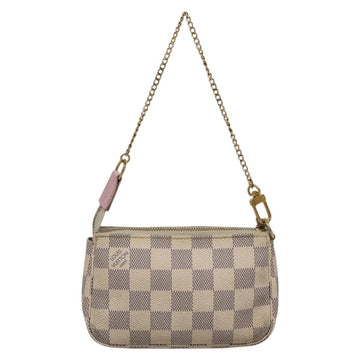 LOUIS VUITTON Damier Azur Mini Pochette Accessoires Pouch N41669 LV Auth 142332 - 0