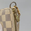 LOUIS VUITTON Damier Azur Mini Pochette Accessoires Pouch N63005 LV Auth 142334-8