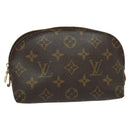 LOUIS VUITTON Monogram Pochette Cosmetic PM Pouch M43998 LV Auth 142335-1