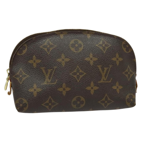 LOUIS VUITTON Monogram Pochette Cosmetic PM Pouch M43998 LV Auth 142335