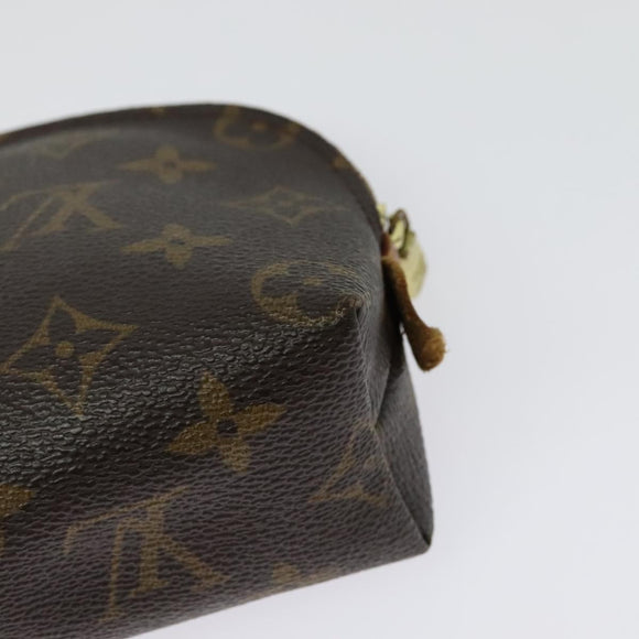 LOUIS VUITTON Monogram Pochette Cosmetic PM Pouch M43998 LV Auth 142335