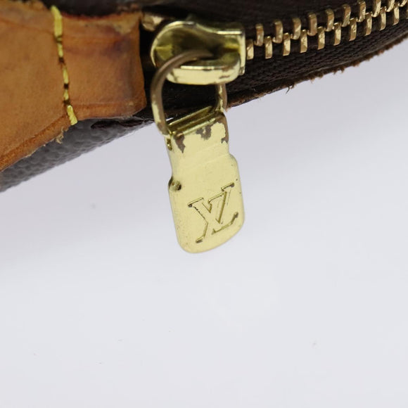 LOUIS VUITTON Monogram Pochette Cosmetic PM Pouch M43998 LV Auth 142335