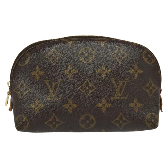 LOUIS VUITTON Monogram Pochette Cosmetic PM Pouch M43998 LV Auth 142335