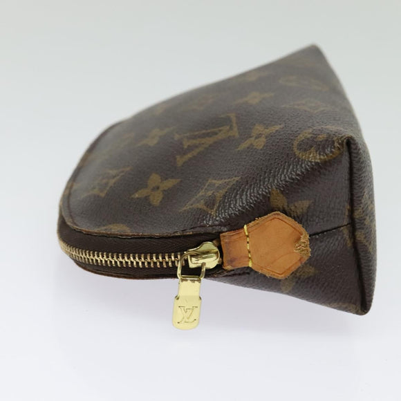 LOUIS VUITTON Monogram Pochette Cosmetic PM Pouch M43998 LV Auth 142335