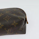 LOUIS VUITTON Monogram Pochette Cosmetic PM Pouch M43998 LV Auth 142335-14