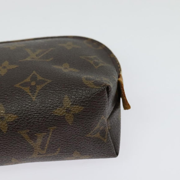 LOUIS VUITTON Monogram Pochette Cosmetic PM Pouch M43998 LV Auth 142335