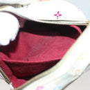 LOUIS VUITTON Monogram Multicolor Trousse Wapity Pouch White M58033 Auth 142339-22