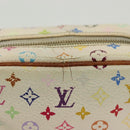 LOUIS VUITTON Monogram Multicolor Trousse Wapity Pouch White M58033 Auth 142339-9