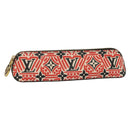 LOUIS VUITTON Giant Crafty Trousse Elizabeth Pen Case Red GI0498 LV Auth 142342-1