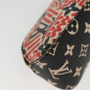 LOUIS VUITTON Giant Crafty Trousse Elizabeth Pen Case Red GI0498 LV Auth 142342-15