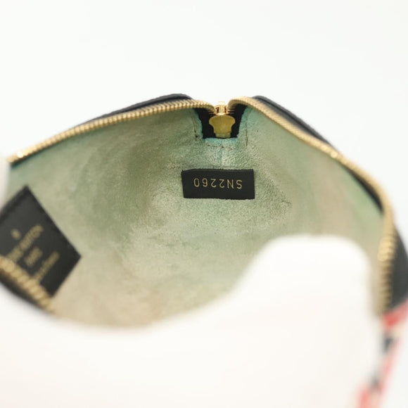 LOUIS VUITTON Giant Crafty Trousse Elizabeth Pen Case Red GI0498 LV Auth 142342