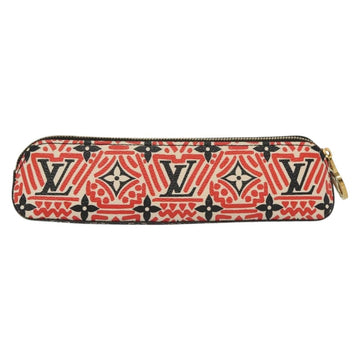 LOUIS VUITTON Giant Crafty Trousse Elizabeth Pen Case Red GI0498 LV Auth 142342 - 0